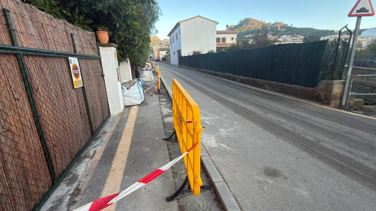 El Ayuntamiento afirma que las obras estarán finalizadas en unas semanas.