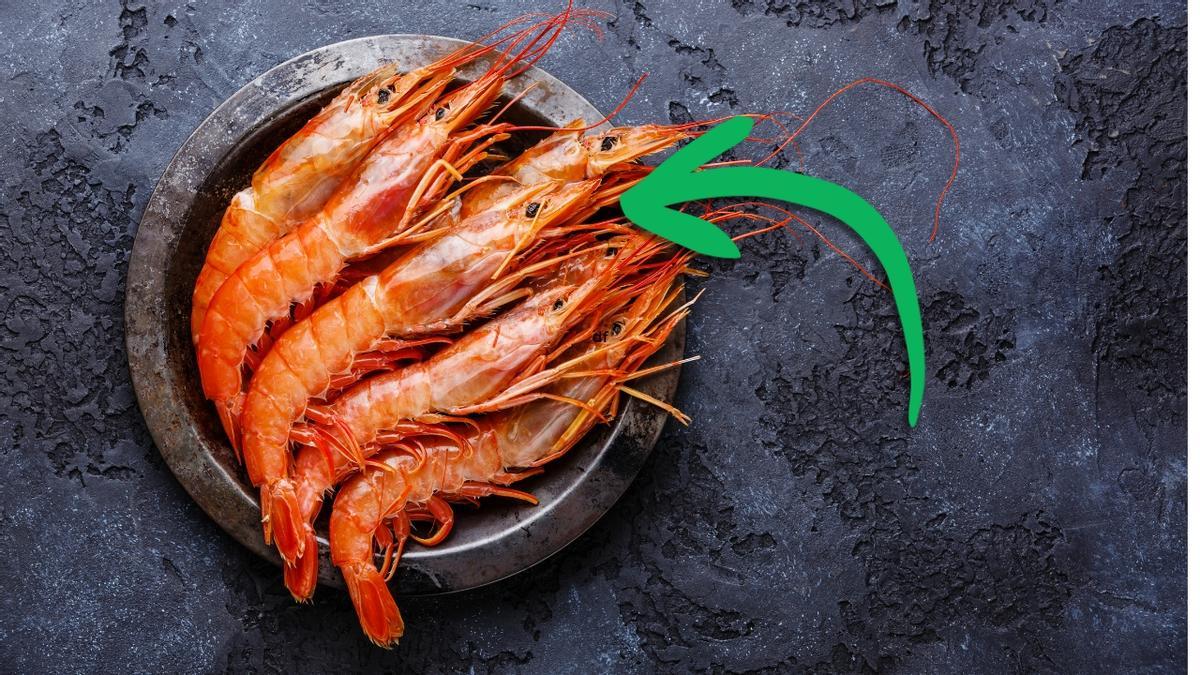 Langostinos de supermercado