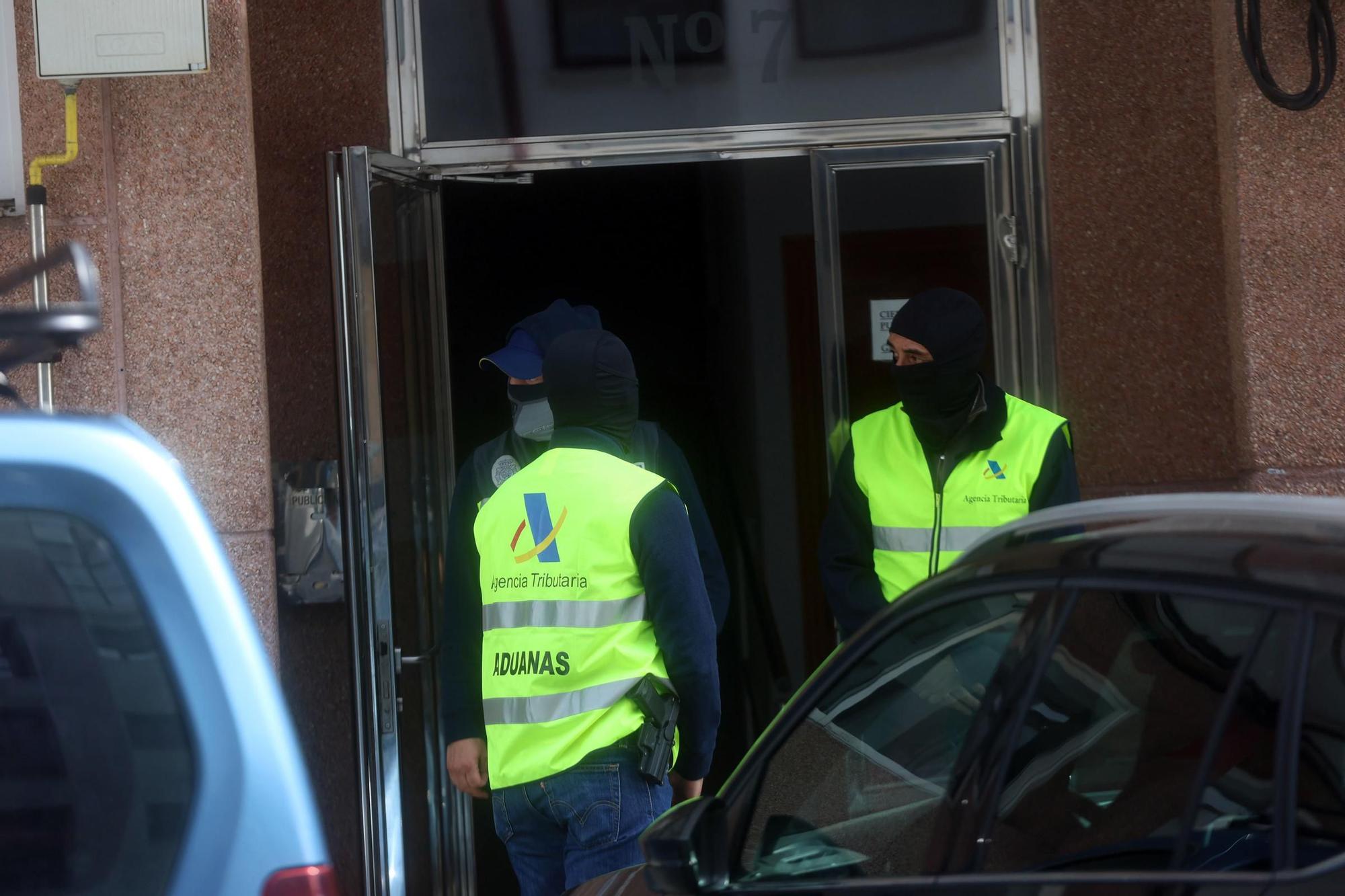 Operación antidroga en Vilagarcía