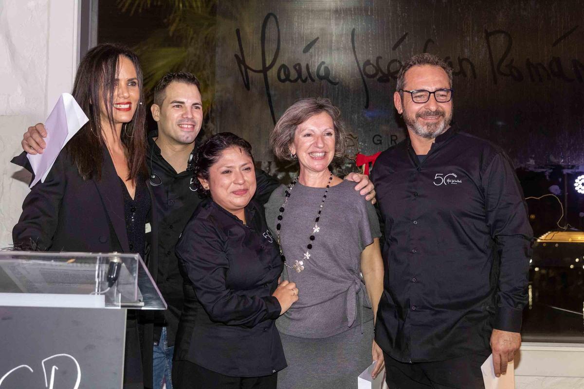 Celebración del 50 aniversario del Grupo María José San Román
