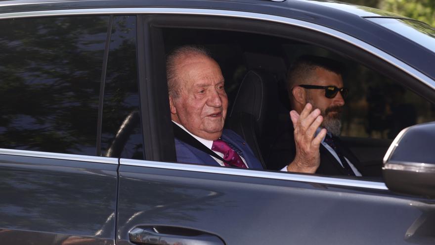 El rei emèrit arriba Madrid per trobar-se amb Felip VI abans de tornar a Abu Dhabi