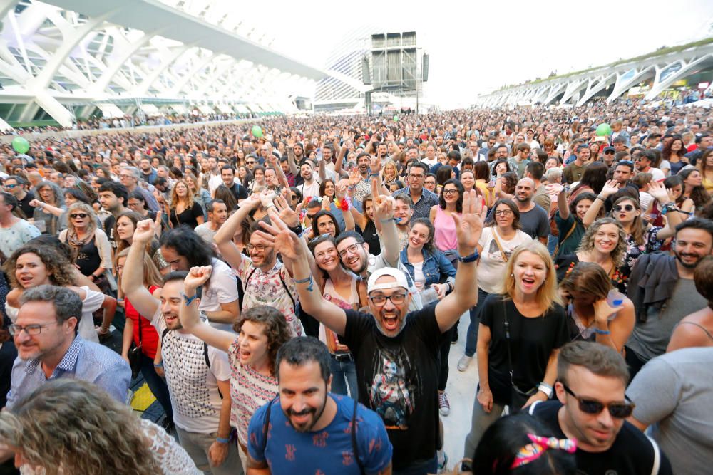 Últimos conciertos del Festival de Les Arts, en València.