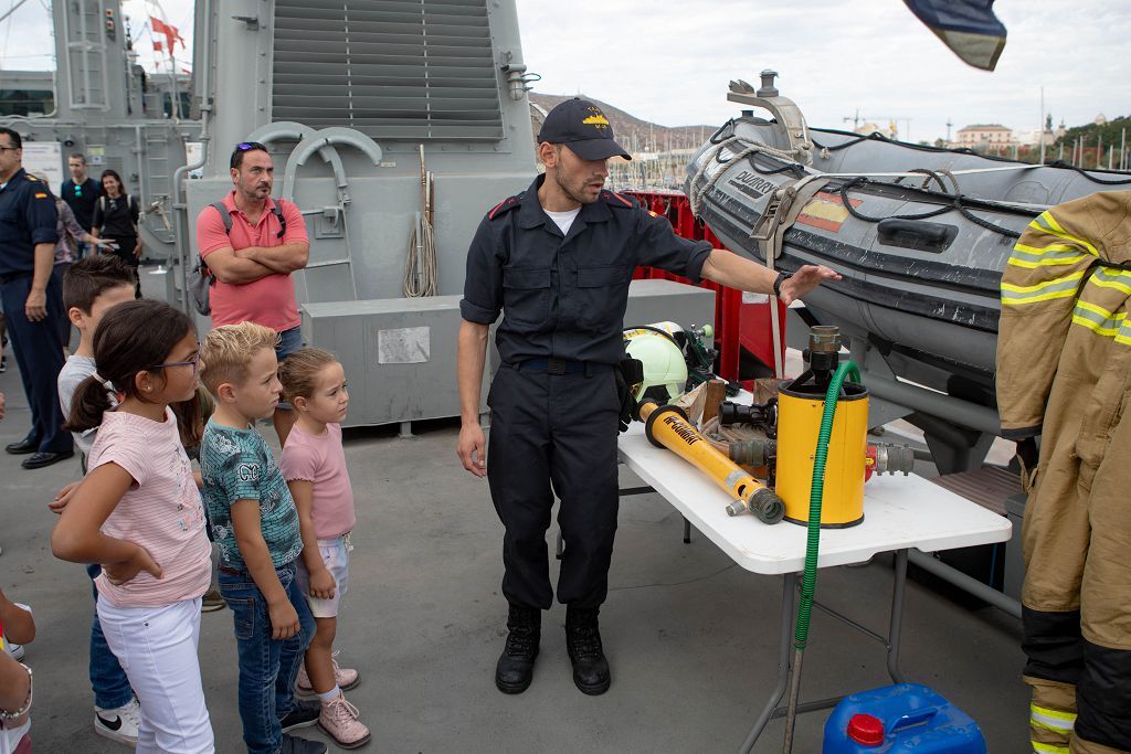 Así se celebra en Cartagena el Día de la Hispanidad