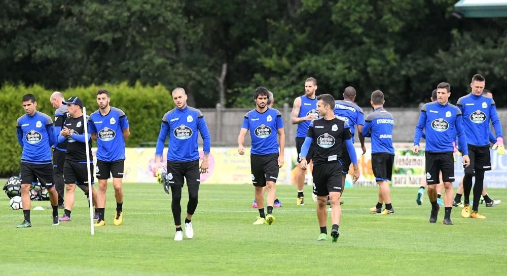 Sesión de entrenamiento en Vilalba