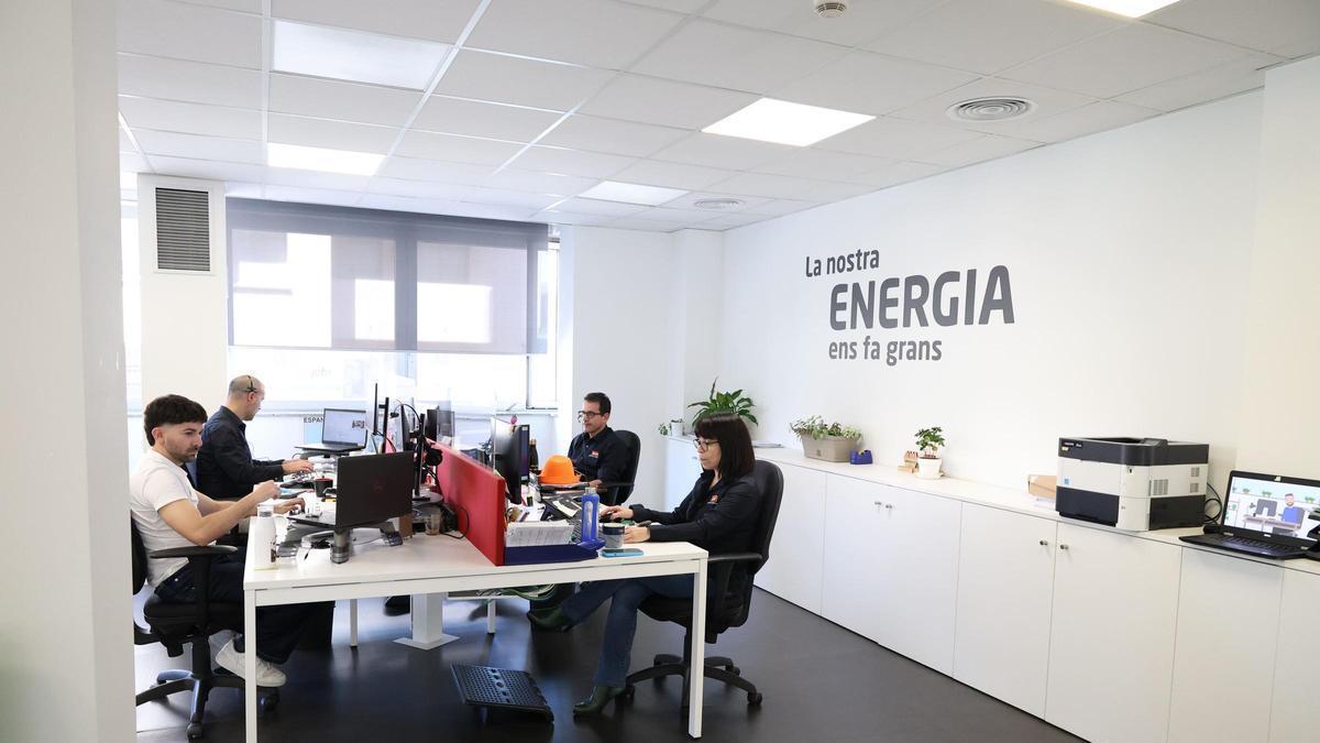 Les oficines de  l’energètica Dyneff