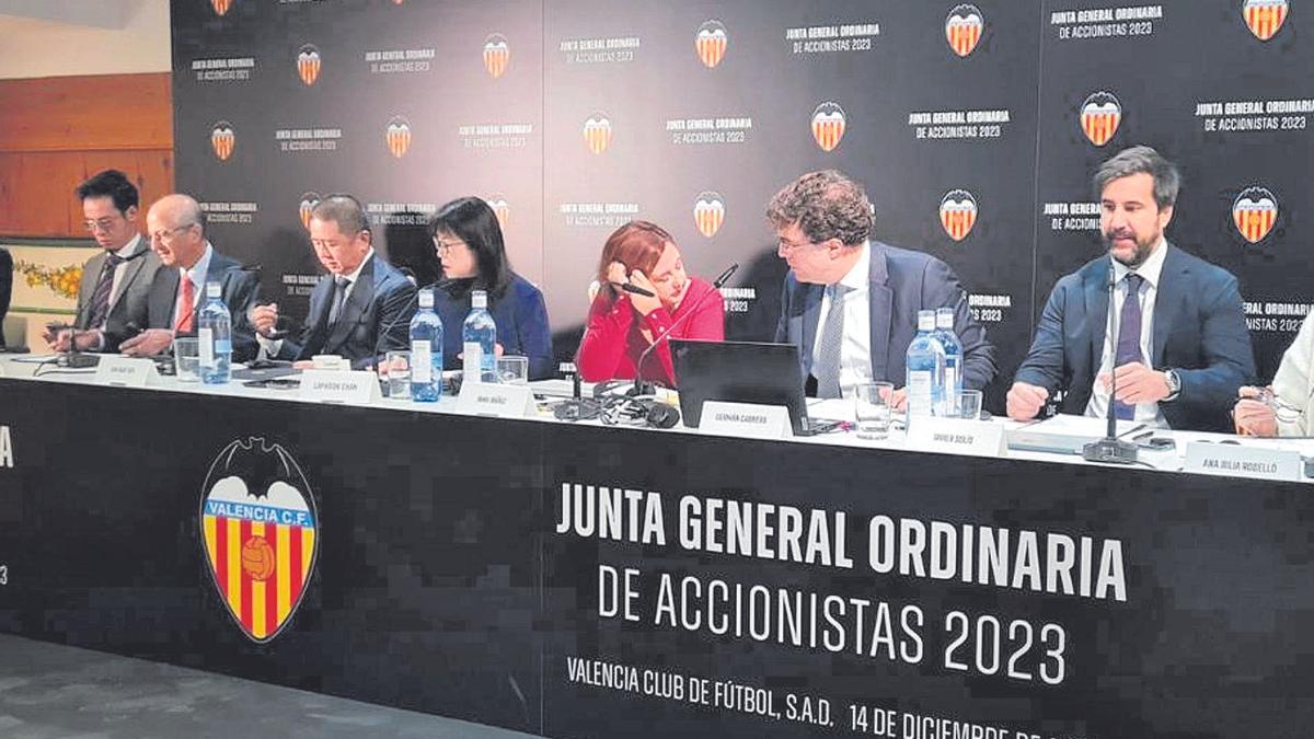 Imagen de la Junta General de Acciones del año pasado.