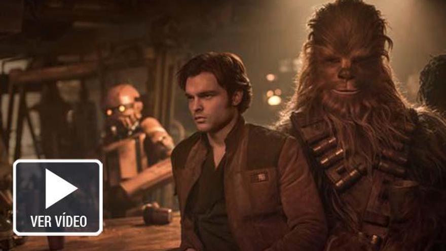 Una escena de &#039;Han Solo: Una historia de Star Wars&#039;.