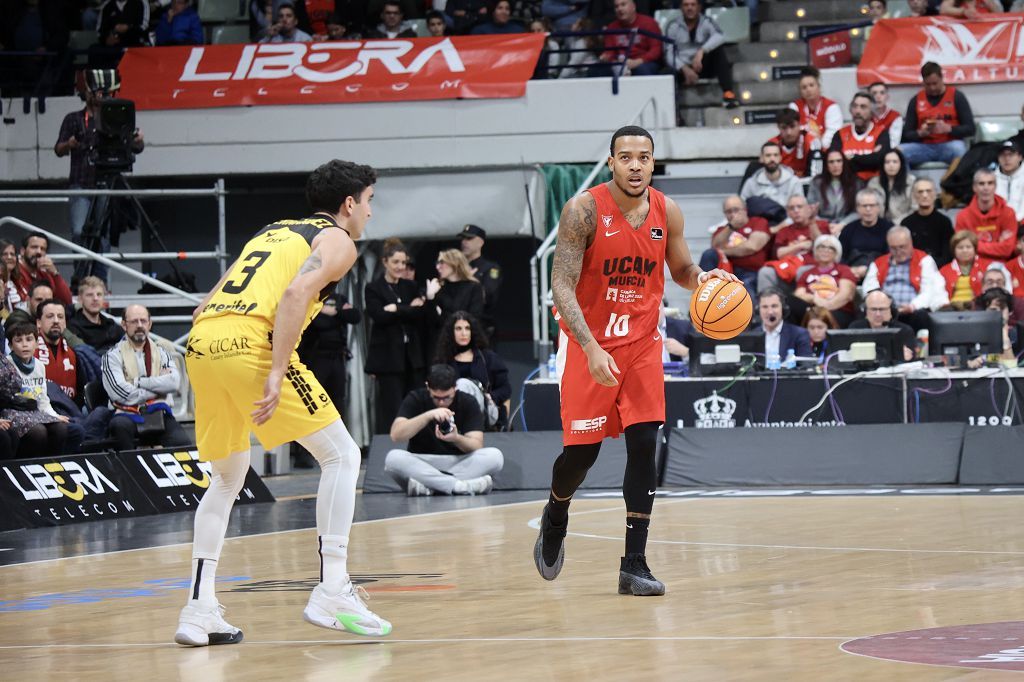 Tragedia en el Palacio: El UCAM Murcia pierde con un triple a falta de ocho décimas