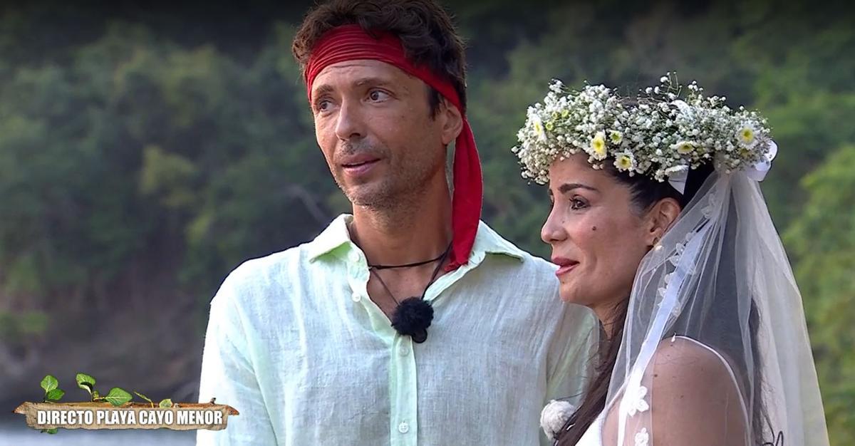 La boda en Supervivientes: Ángel Cristo y Ana Herminia se dan el sí quiero