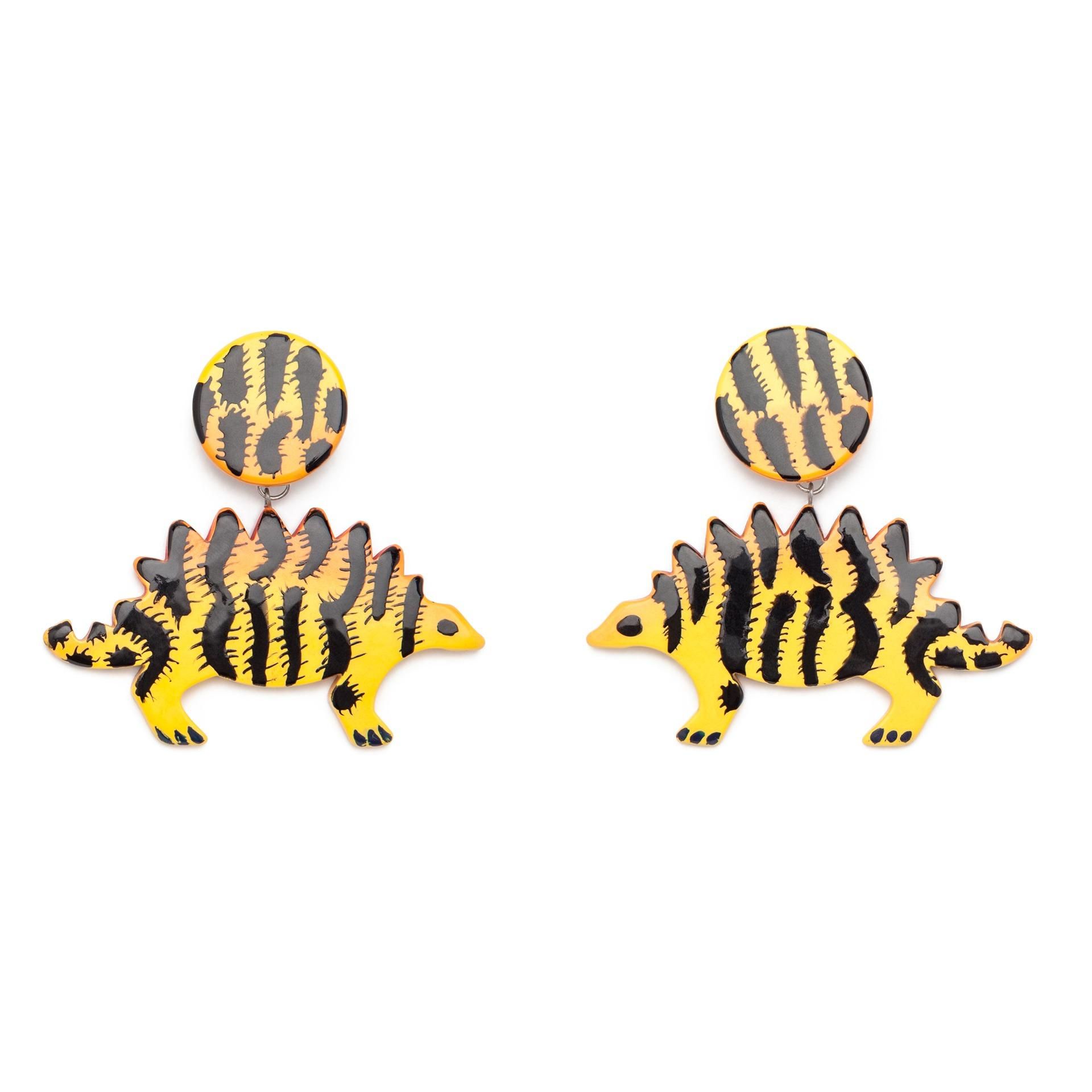 Pendientes dinosaurios , Bimba y Lola
