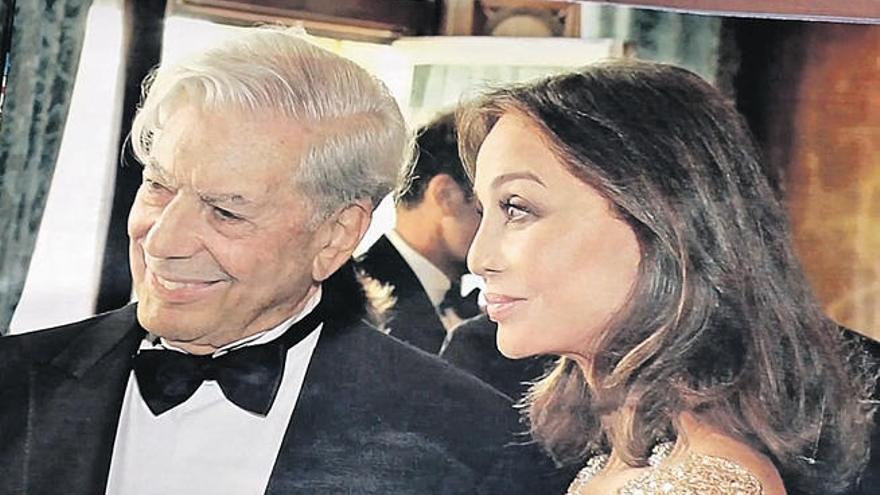 Vargas Llosa e Isabel Preysler.