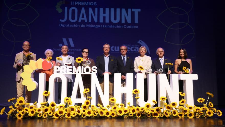 Premios Joan Hunt 2023: la Diputación y Cudeca reconocen la contribución de los residentes extranjeros en Málaga