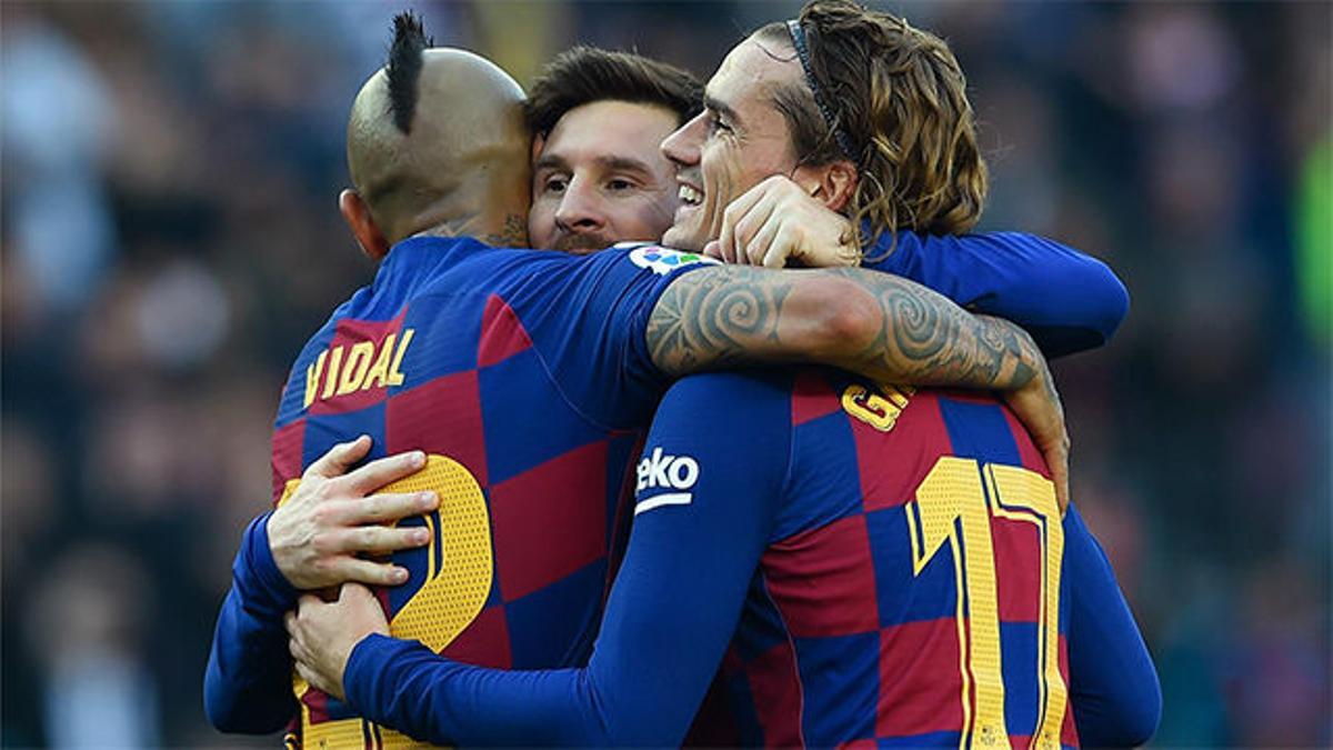 Messi marcó el tercero tras un error de la fedensa del Eibar