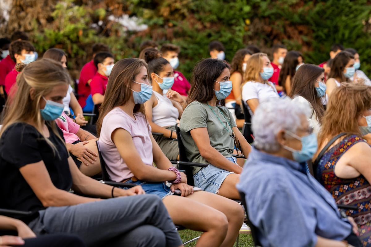 La inauguración de la Masia Femenina, en imágenes