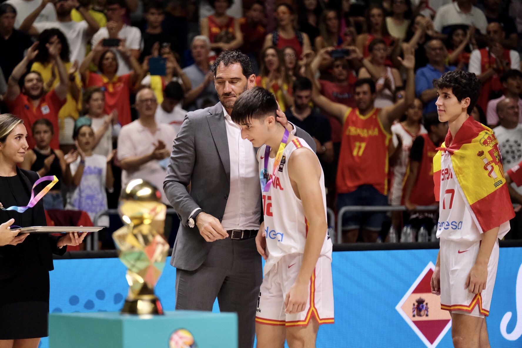 Mundial sub-17 de baloncesto: España 67-79 USA