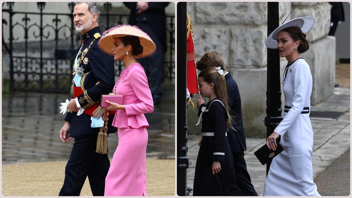 El tejido Ebro de Gratacós ha vestido a Letizia, en la coronación de Carlos III, y a Kate Middleton, en el Trooping the Colour de 2024.