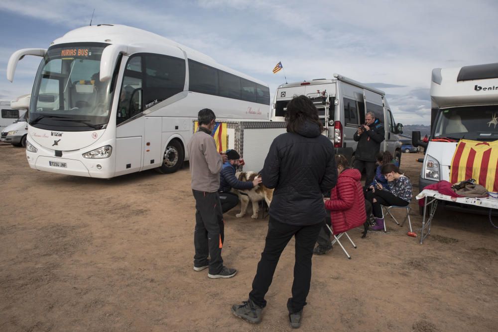 Acte a l'esplanada de Lledoners convocat per Assem