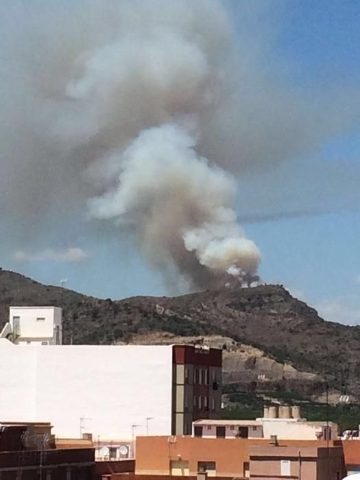 Incendio en Les Valls