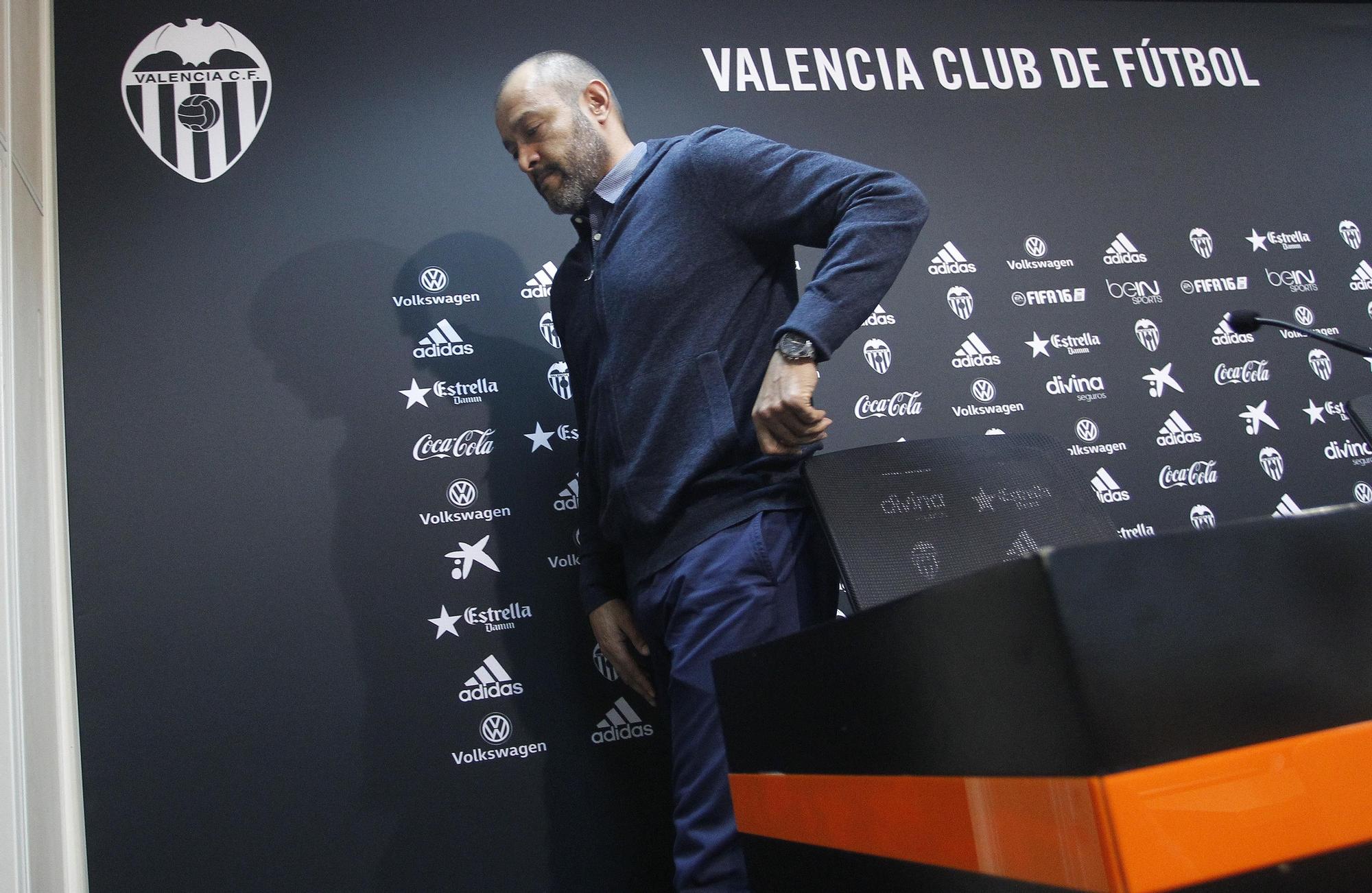 Los entrenadores del Valencia CF en la era Simeone