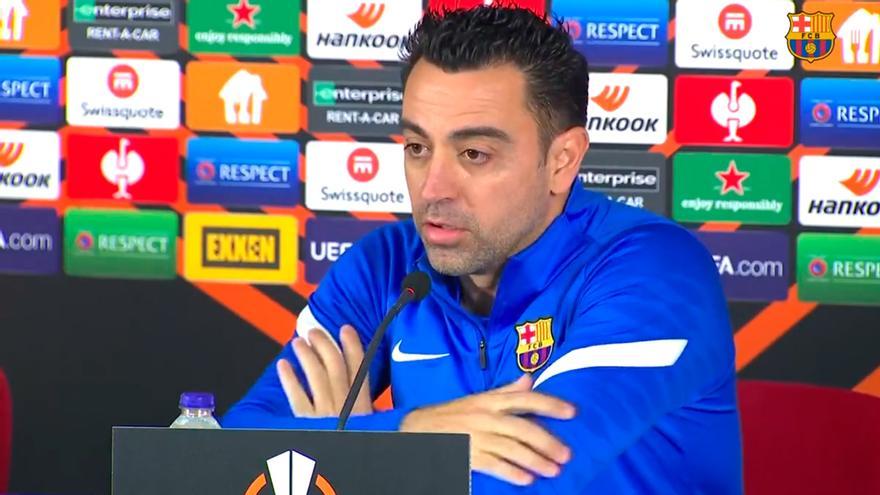 Xavi habla sobre el acuerdo con Spotify: "Es un paso adelante"