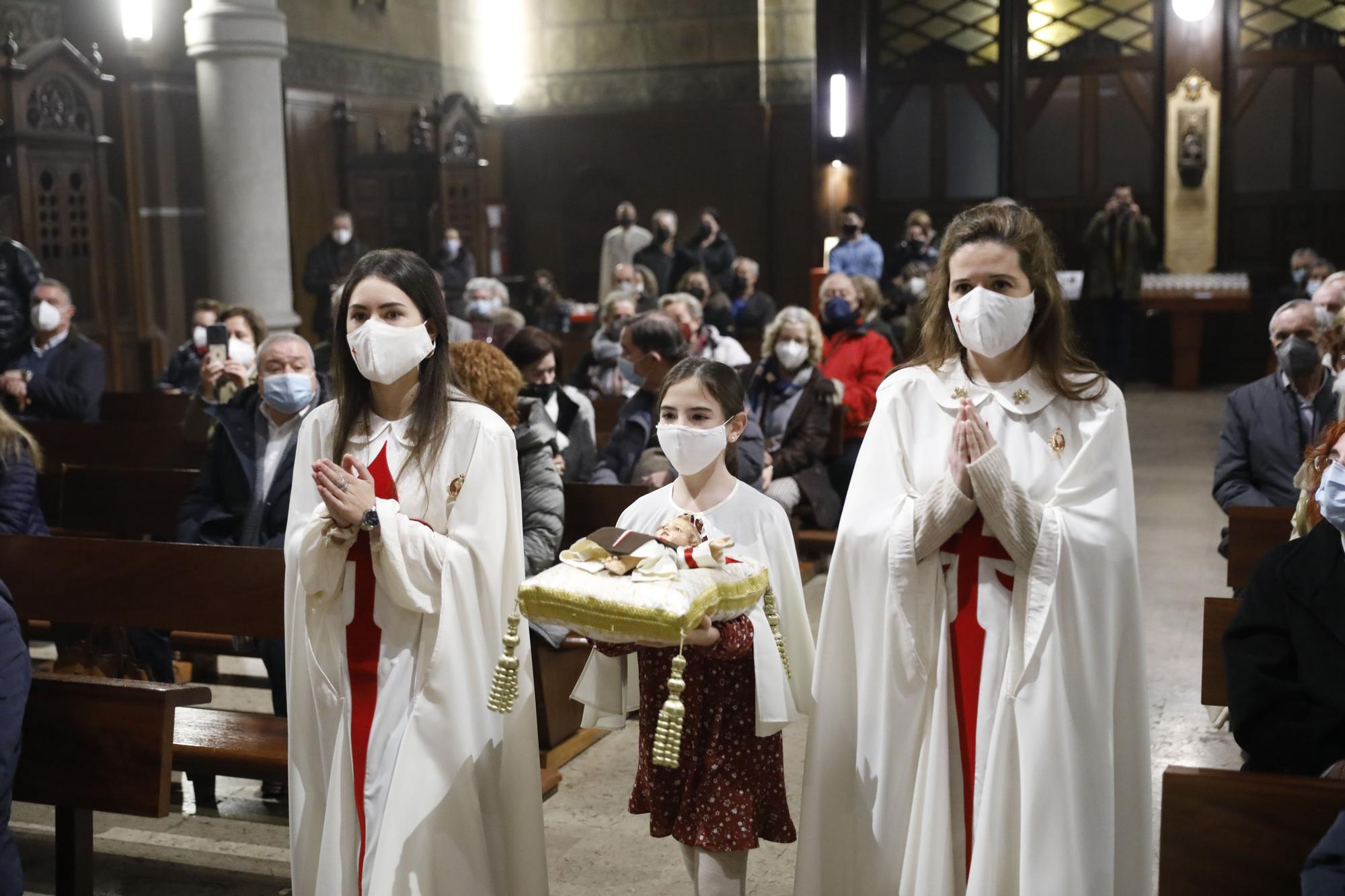 Homenaje musical a la sagrada familia en la Basílica de Gijón