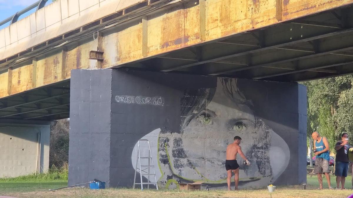 Proceso de restauración de "La Niña".