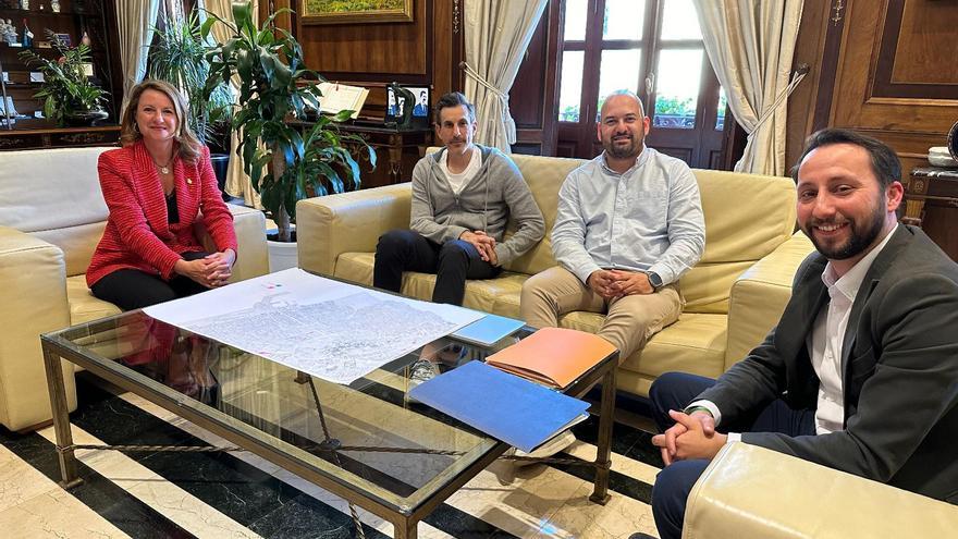 La alcaldesa de Castelló se reúne con Voulgaris para tratar la cesión del Castalia