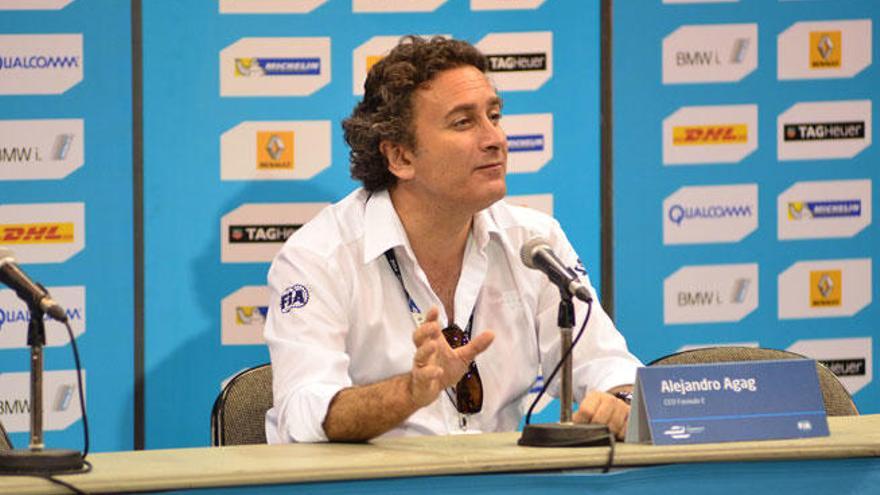 Alejandro Agag en marzo