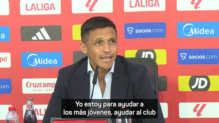 Alexis Sánchez: "Me preparo como un chaval de 20 años"