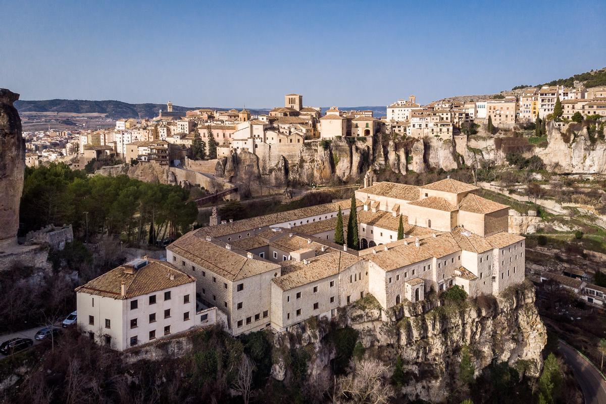El Parador de Cuenca ofrece las mejores vistas de la ciudad