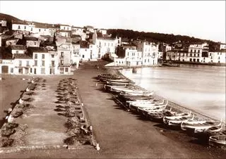 Un Cadaqués inèdit emergeix en color sèpia i regust antic
