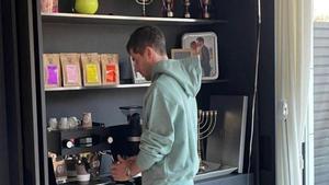 Sergi Roberto es un amante del buen café