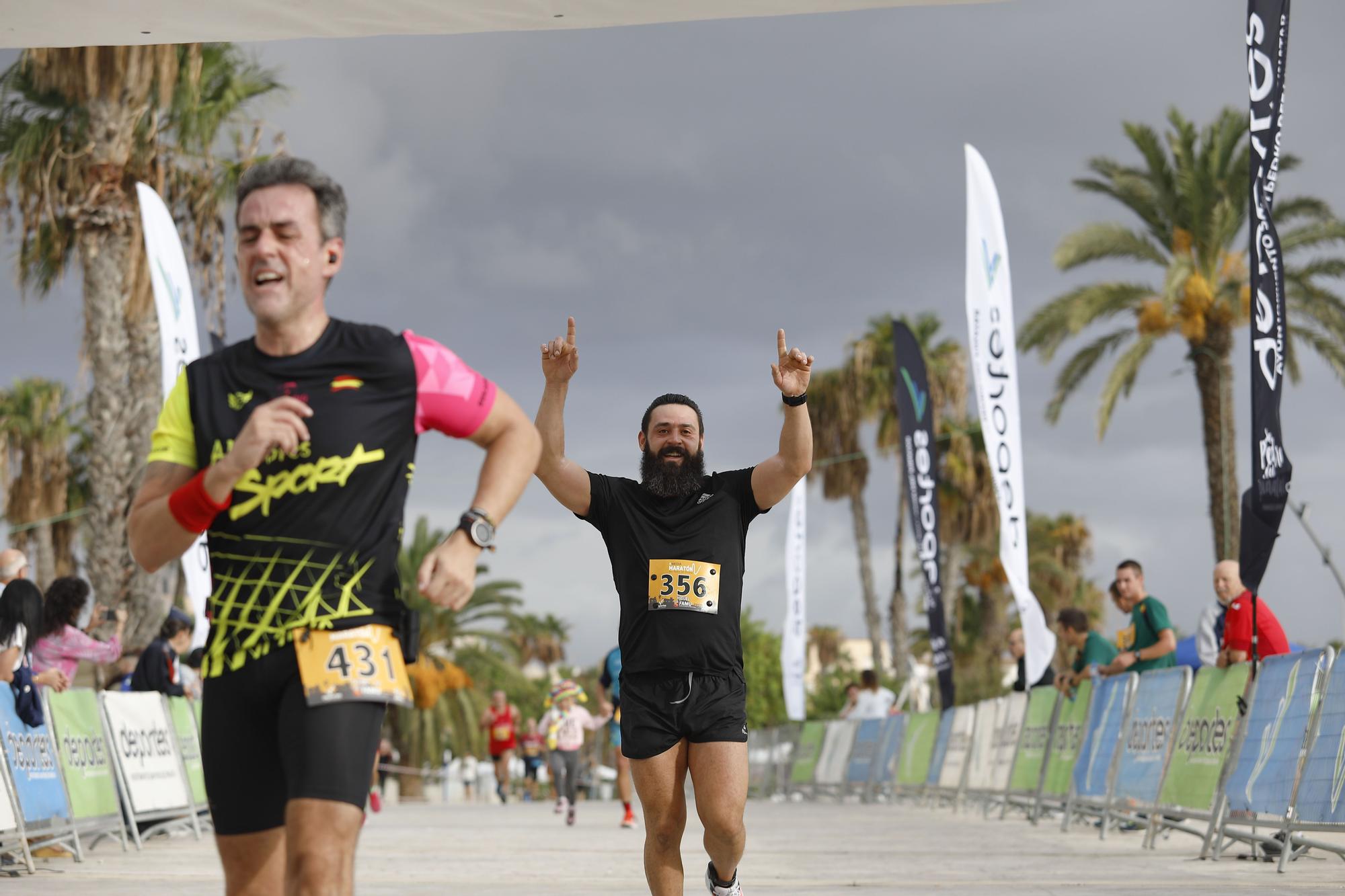 La media maratón Paraíso Salado de San Pedro del Pinatar, en imágenes