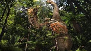 Descubren el fósil de un dinosaurio herbívoro con garras colosales y una anatomía nunca vista