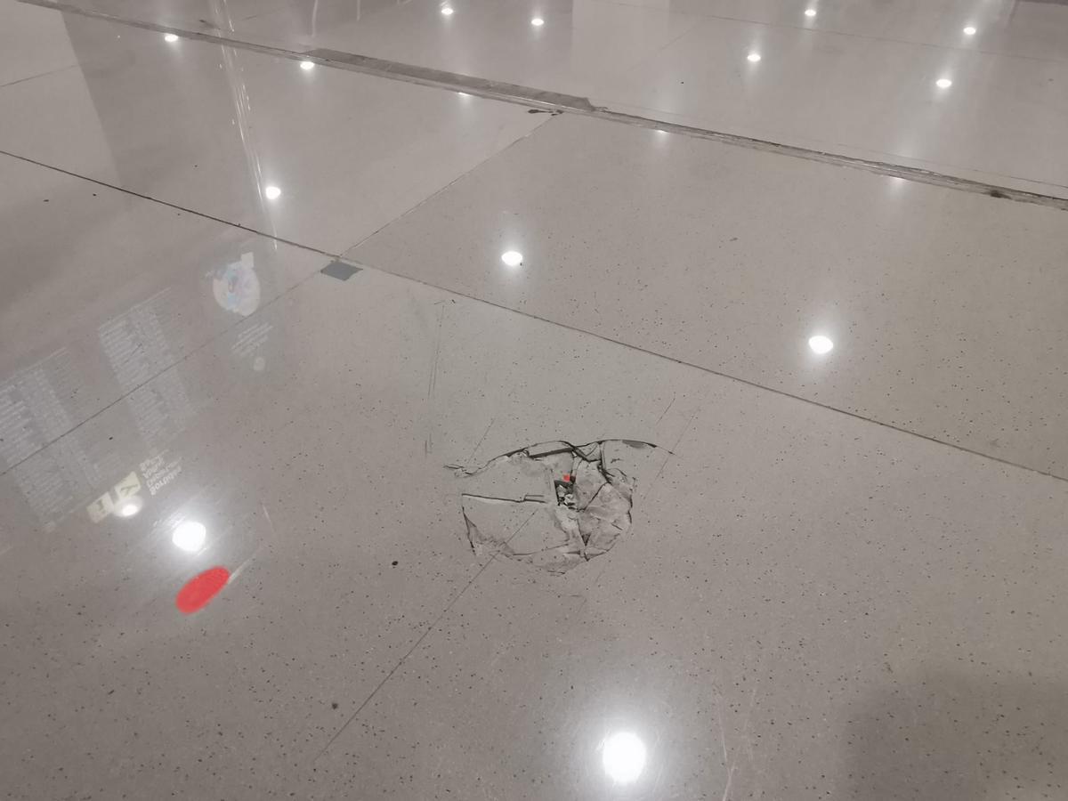 Problemas que están generando las obras de la terminal A del aeropuerto de Palma para trabajadores y pasajeros
