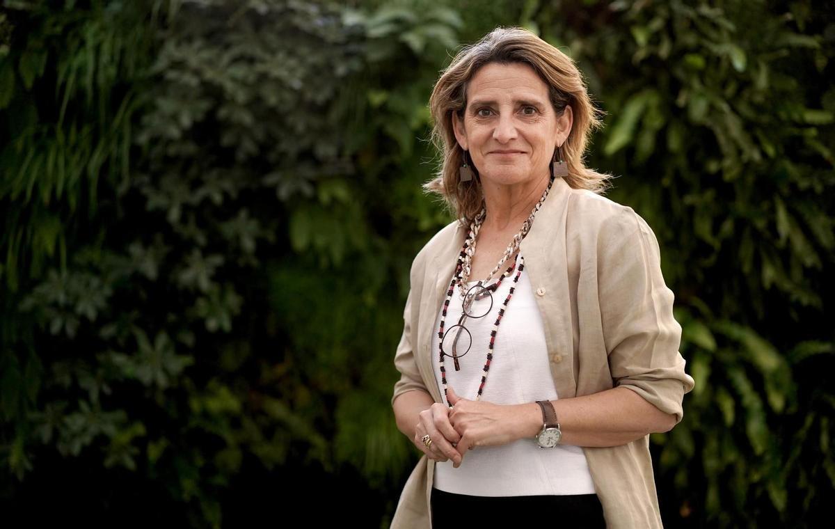 Teresa Ribera, candidata del PSOE en las elecciones europeas de 2024.