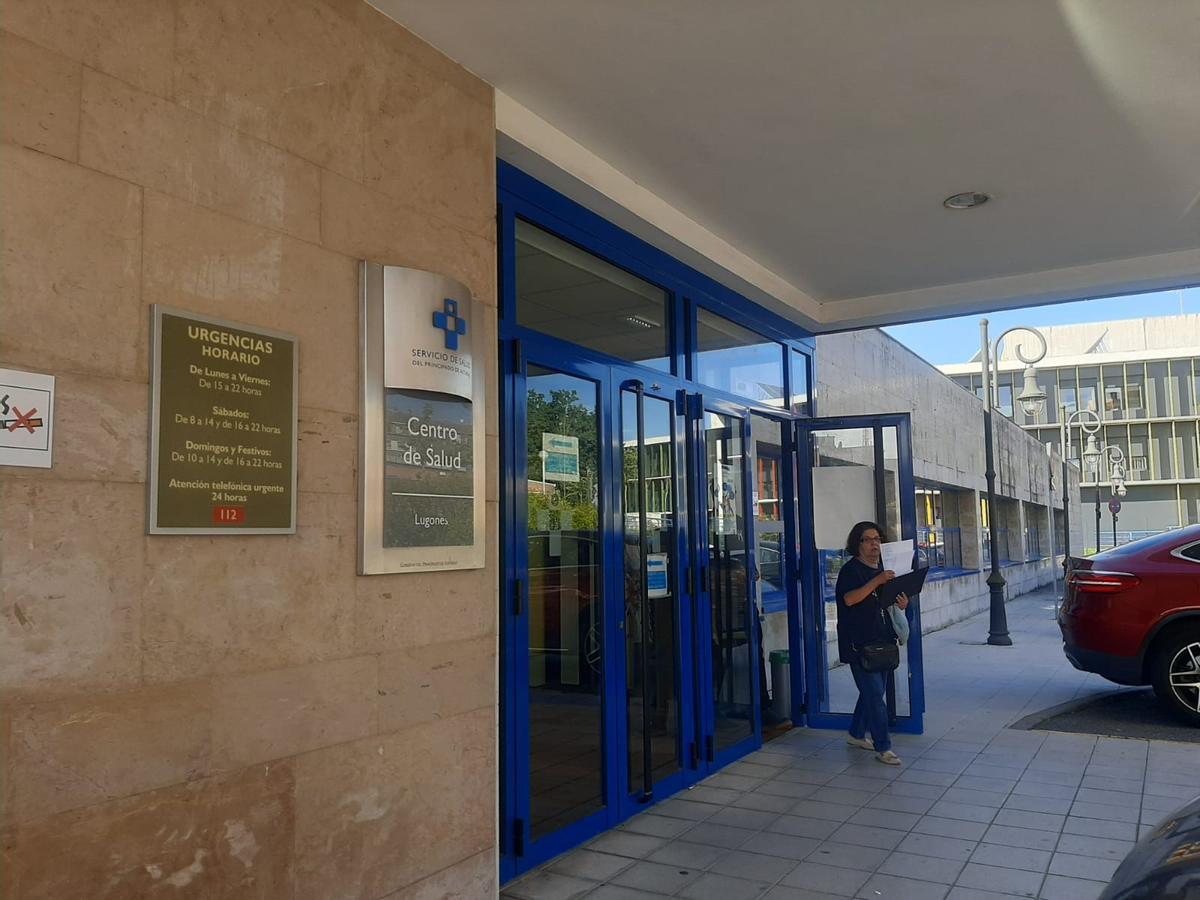 El centro de salud  de Lugones