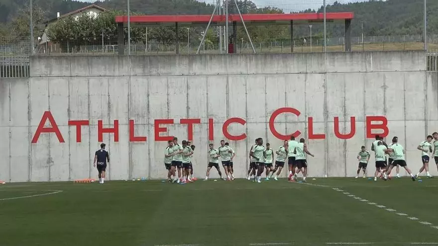 El Athletic prepara su partido del sábado contra el Alavés