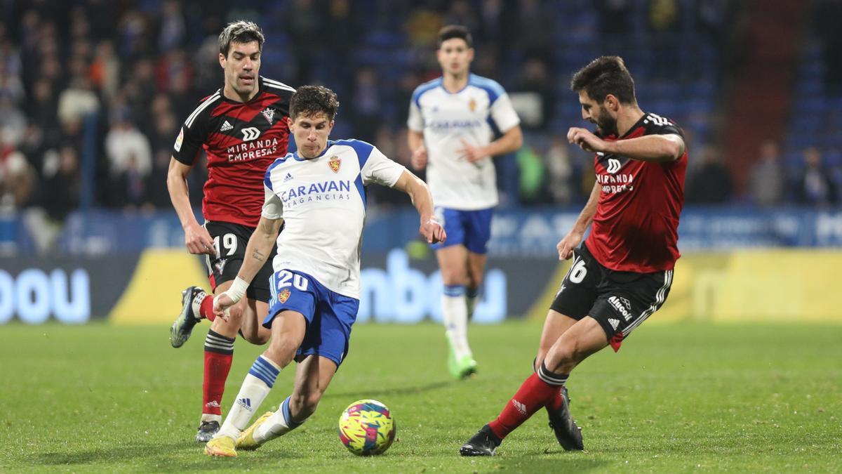 Giuliano Simeone, en el último partido contra el Mirandés.