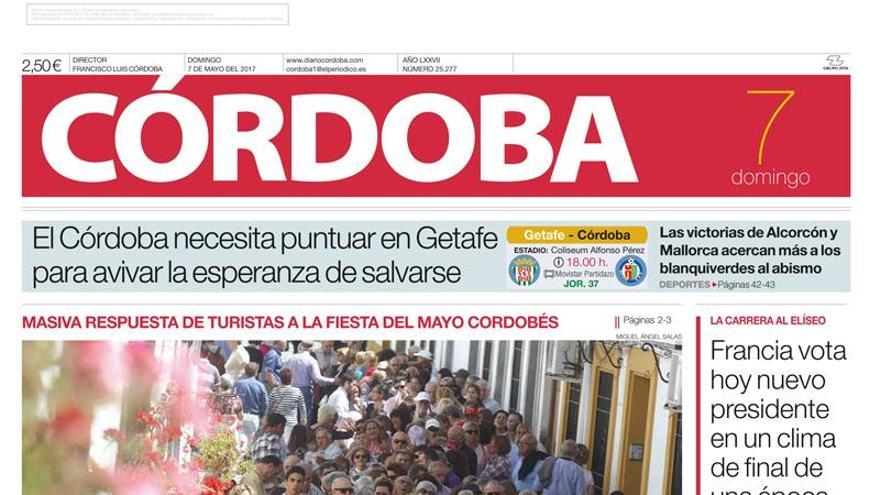 La portada de CÓRDOBA