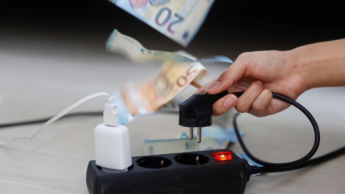 El precio de la luz baja.