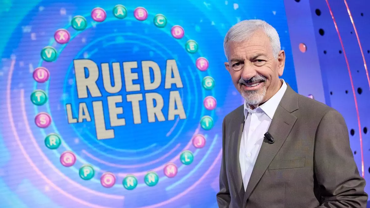 Carlos Sobera asume "la joya de la corona" de Telecinco con 'Rueda la letra', el nuevo concurso con 'El Rosco'