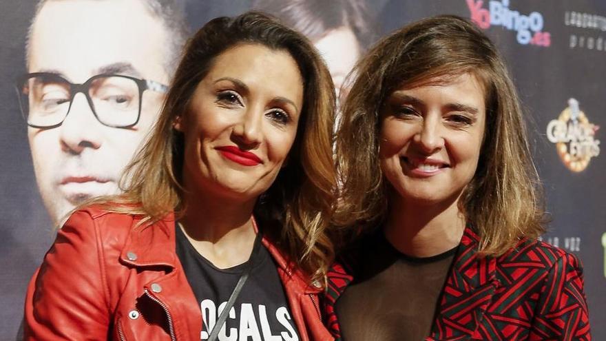 Nagore Robles, con su pareja Sandra Barneda