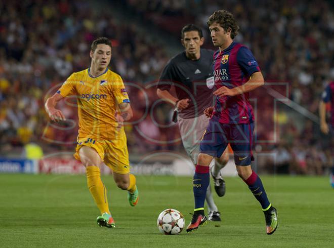 Barça,1 - APOEL de Nicosia,0