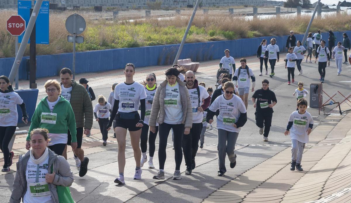 Barcelona corre contra el cáncer en el Fòrum
