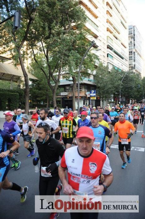 Murcia Maratón. Salida