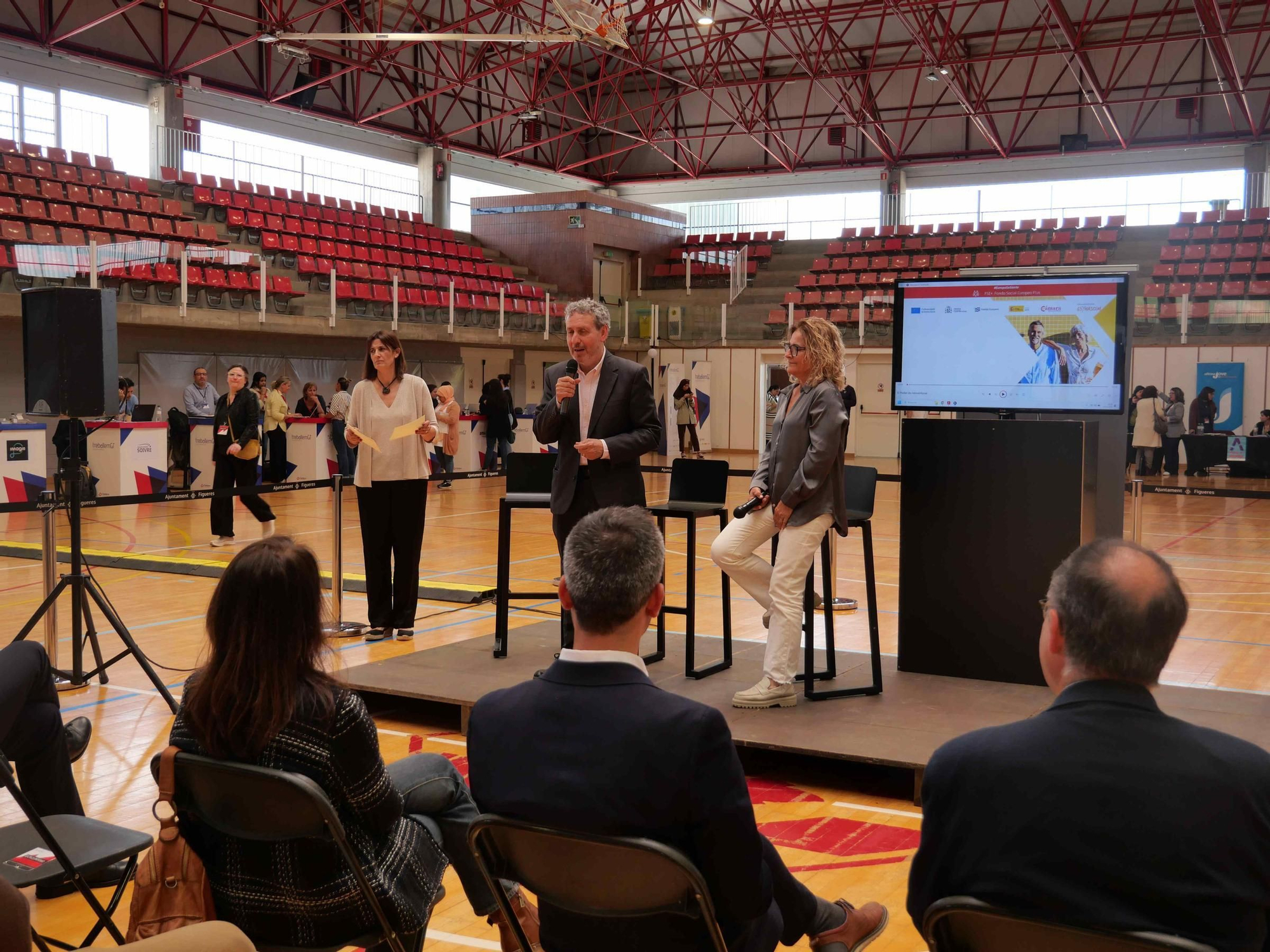 Les fotos de la fira d'ocupació TreballemGi a Figueres