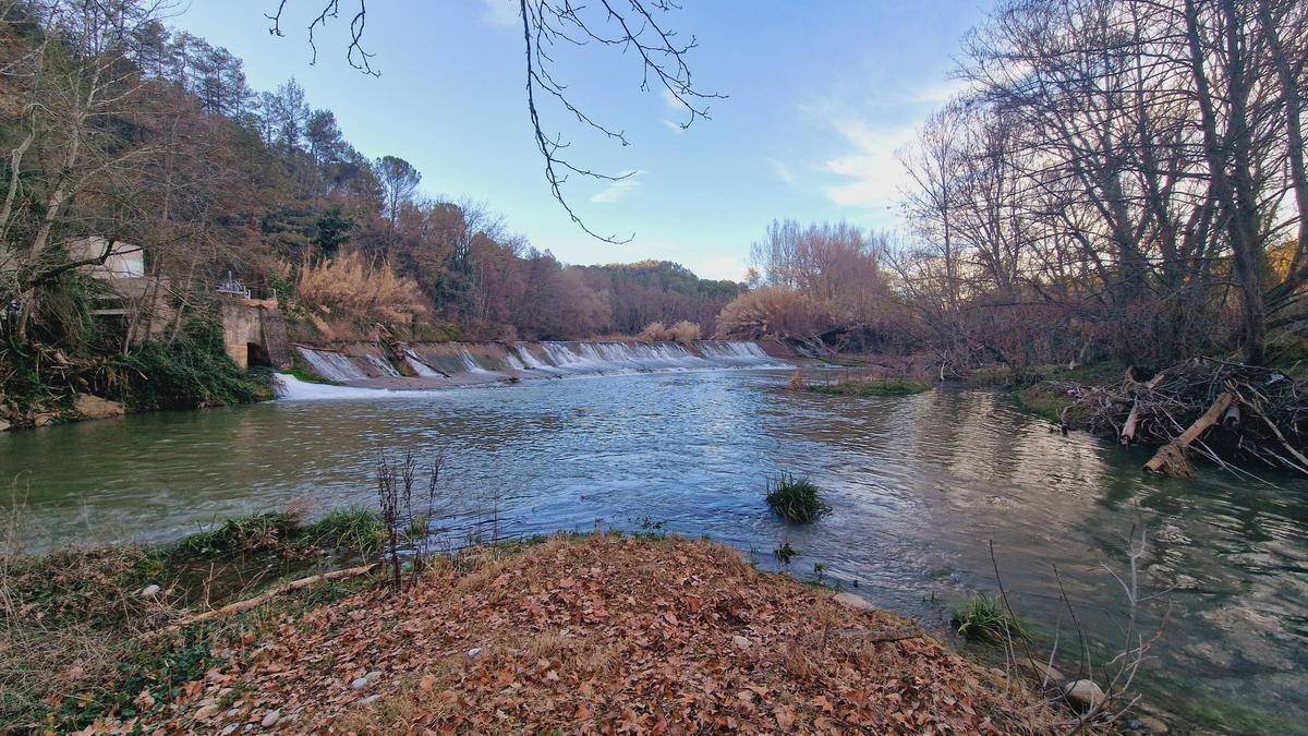 El Llobregat al seu pas per Balsareny