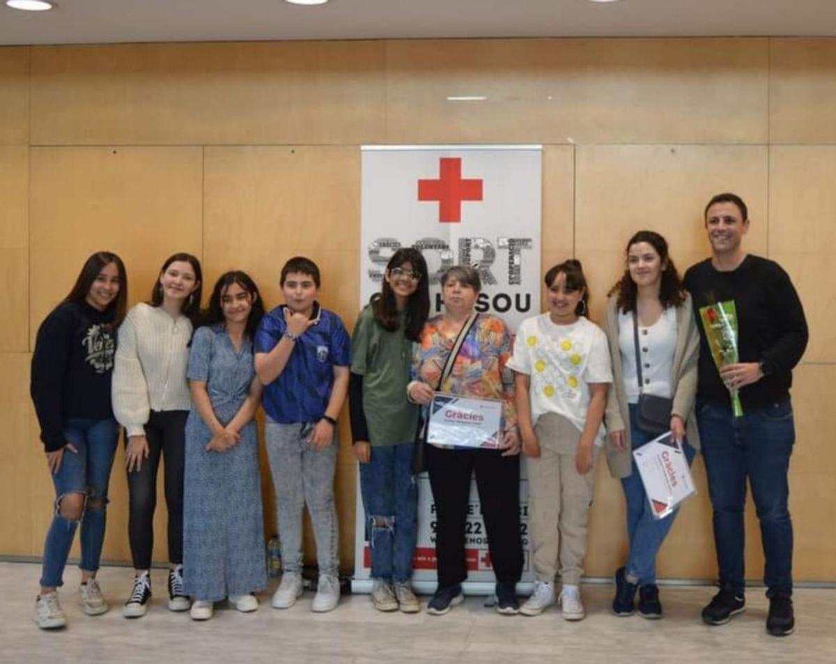 Els promotors del projecte QRoses.