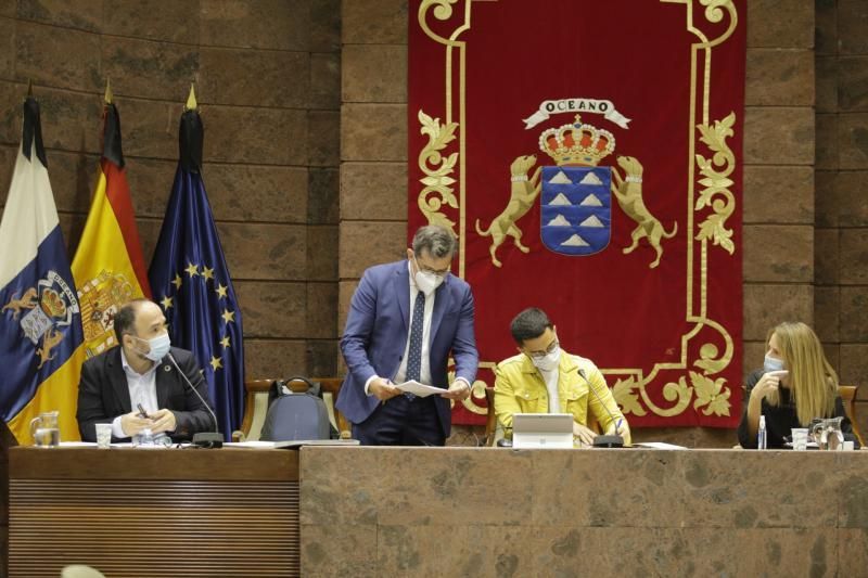 Comparecencia de José Antonio Valbuena  El nuevo consejero informará sobre la finalización del curso escolar.  | 27/05/2020 | Fotógrafo: Delia Padrón